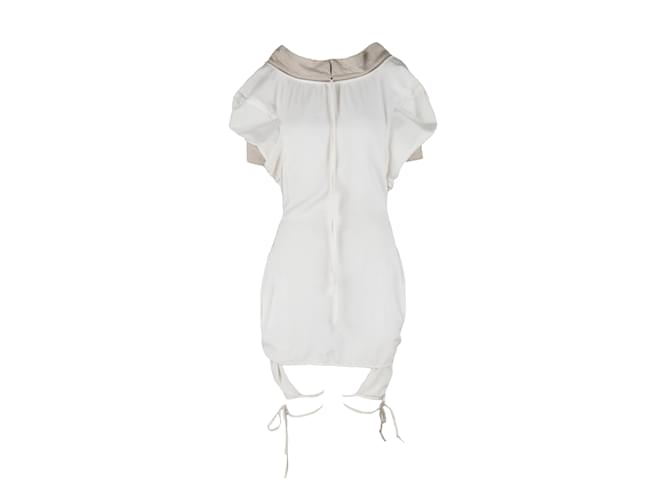 Vivienne Westwood Tunikakleid Weiß Baumwolle  ref.1058039