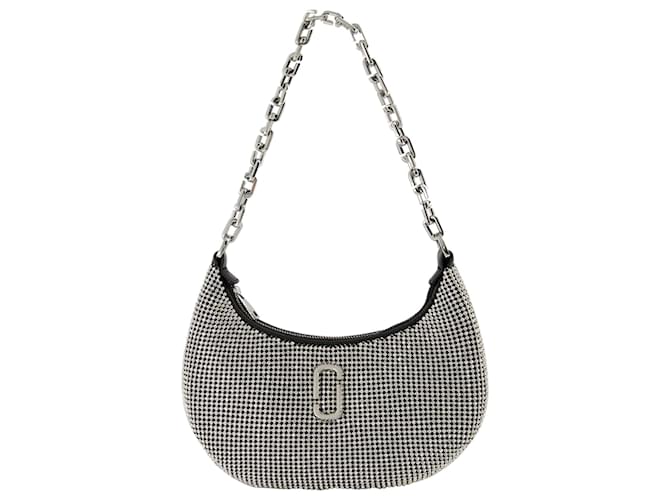 The Small Curve Shoulder Bag - Marc Jacobs - Mesh - Silver  ref.1058246