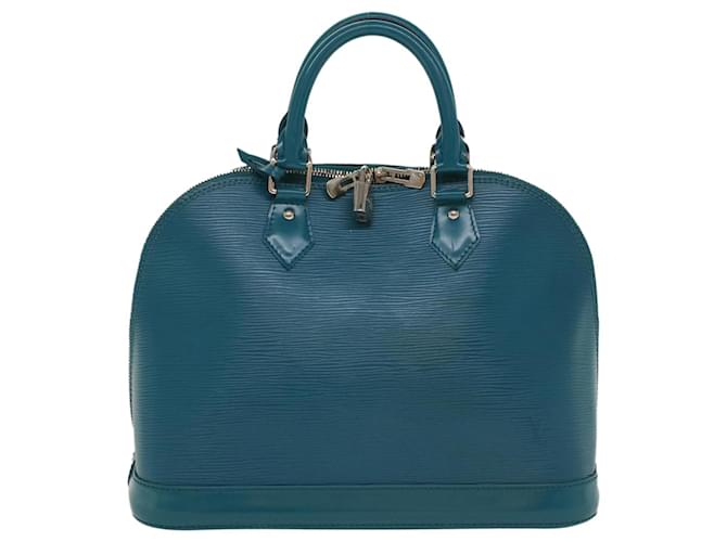 Louis Vuitton Alma Blue Leather  ref.1058493