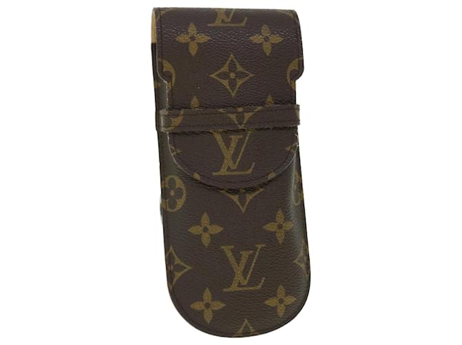 LOUIS VUITTON Monogram Etui Lunette Rabat Etui à Lunettes M62970 LV Auth yk8431 Toile Monogramme  ref.1058946