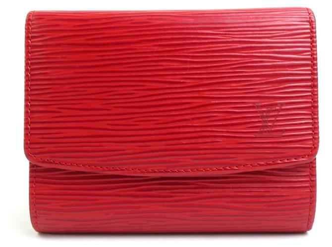 Louis Vuitton Rosalie Red Leather  ref.1059115