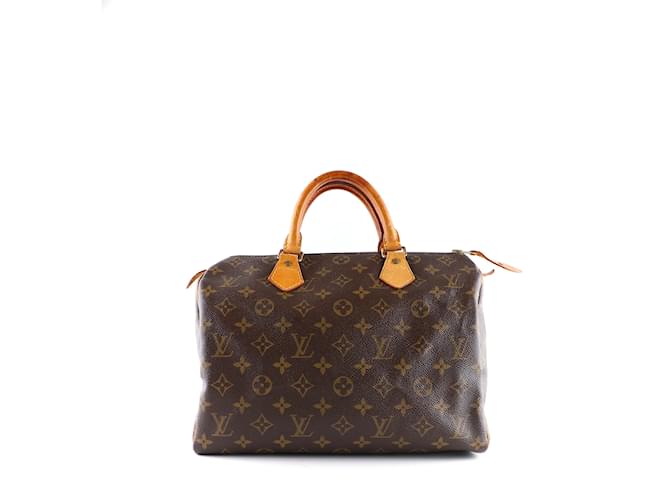 LOUIS VUITTON Monogram Speedy Bandouliere 35 Hand Bag 2way M40392 LV Auth  38930