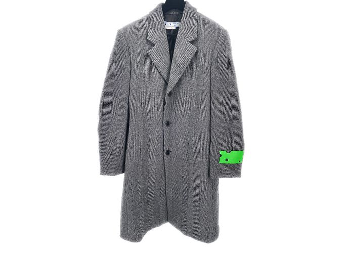 Off White Off-White coats T.FR 50 Wool Grey
