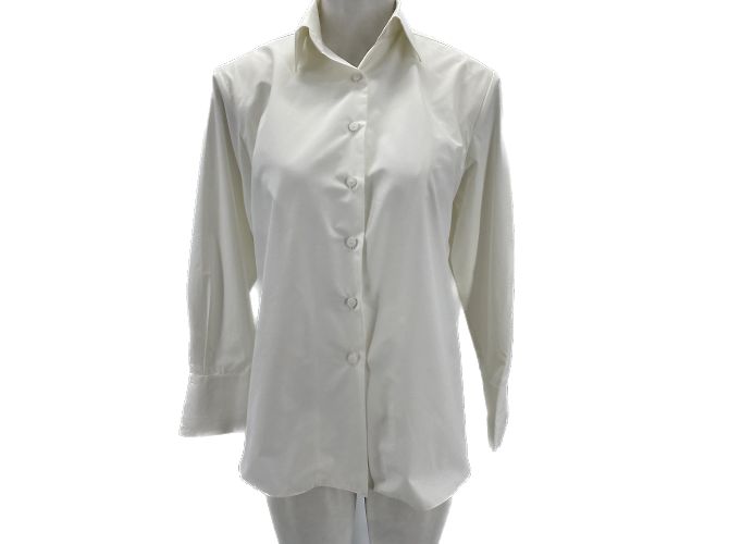 Autre Marque Bouguessa tops T.International M Algodón Blanco