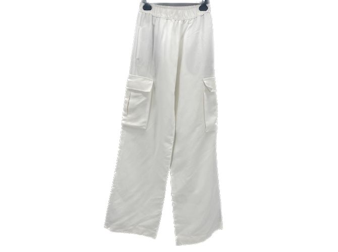 Enza Costa Hose T.0-5 0 Leinen Weiß