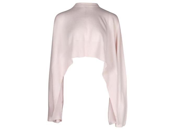  Jil Sander Shawl Top in Pastel Pink Cashmere Wool  ref.1059744
