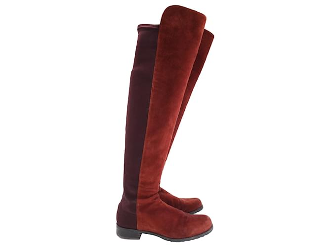 Stuart weitzman hot sale suede boots