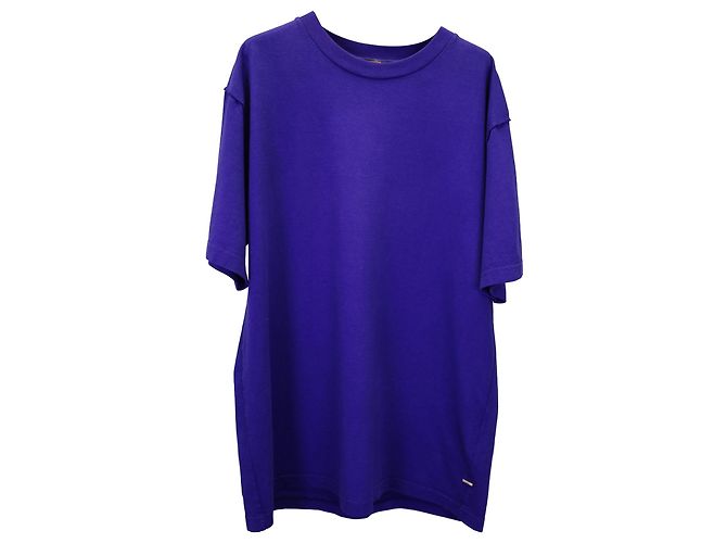 Camiseta Louis Vuitton Inside-Out en algodón índigo Azul