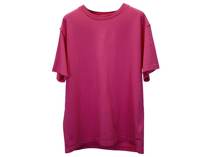 Louis Vuitton Camiseta Inside-Out em Algodão Rosa