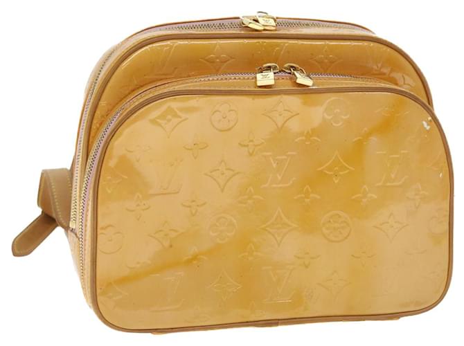 LOUIS VUITTON Monogram Vernis Marley Backpack Pink M91039 LV Auth ki3348 Patent leather  ref.1060101