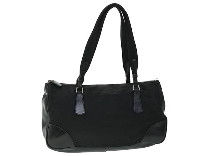 PRADA Shoulder Bag Nylon Black Auth bs8020  ref.1060161
