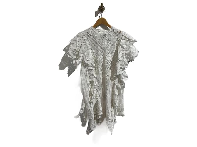 ISABEL MARANT  Dresses T.International XS Cotton White  ref.1060184