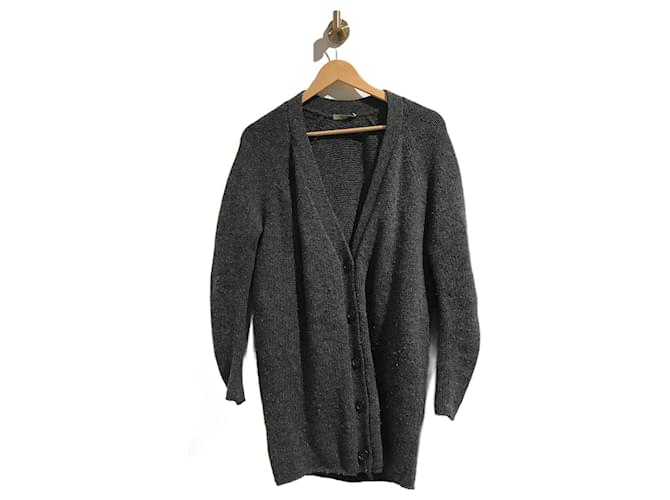 PRADA  Knitwear T.International L Wool Grey  ref.1060194