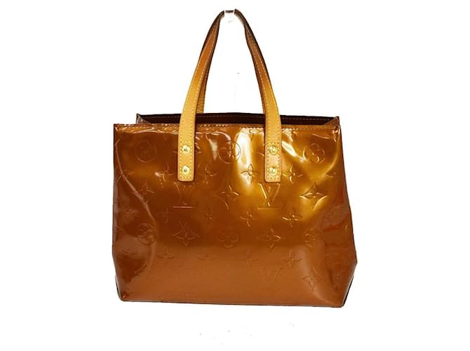 Louis Vuitton Reade Brown Patent leather  ref.1060496
