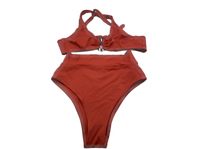 Autre Marque PALM SWIMWEAR Maillots de bain T.0-5 1 polyestyer Polyester Rouge  ref.1060902