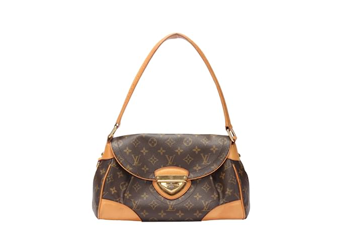 Louis Vuitton Monogram Beverly MM Brown Cloth  ref.1061115