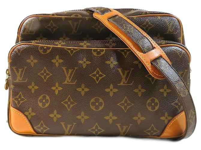 Louis Vuitton Monogram Nile Bag  M45244 Brown Cloth  ref.1061152
