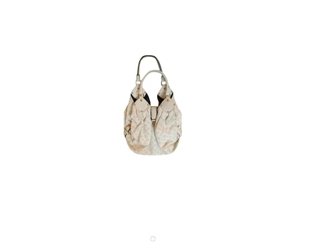 Louis Vuitton Handbags Cream Leather  ref.1061364