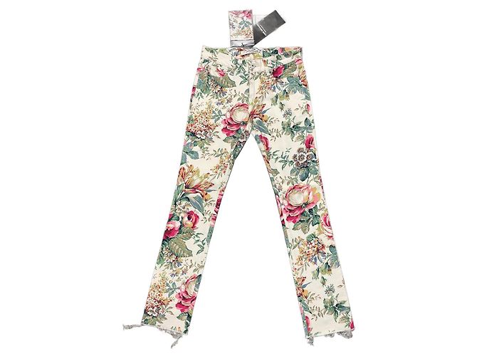 Junya Watanabe Jeans Cotton Multicolore Multiple colors