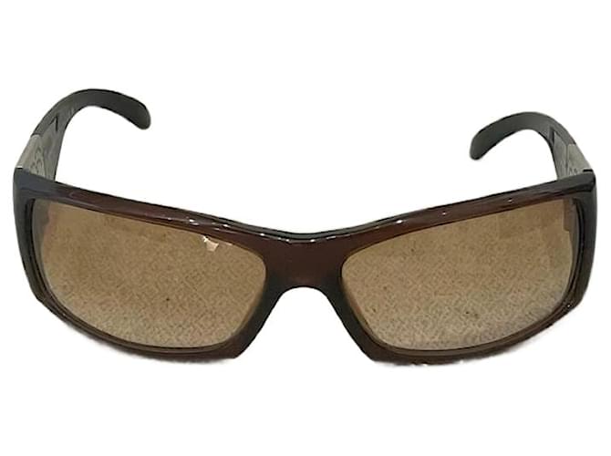 Óculos de sol CHANEL T.  plástico Marrom  ref.1061715
