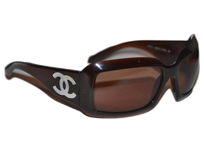 Chanel eyeglasses Brown Plastic ref.1061863 - Joli Closet