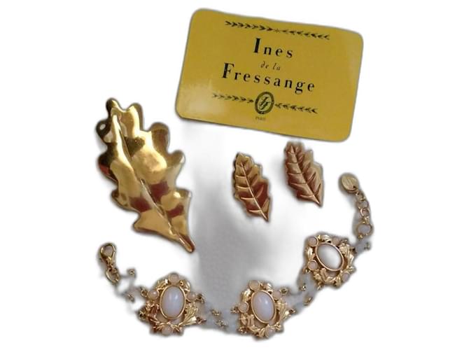 Inès de la Fressange Vintage Golden Gold-plated  ref.1062038