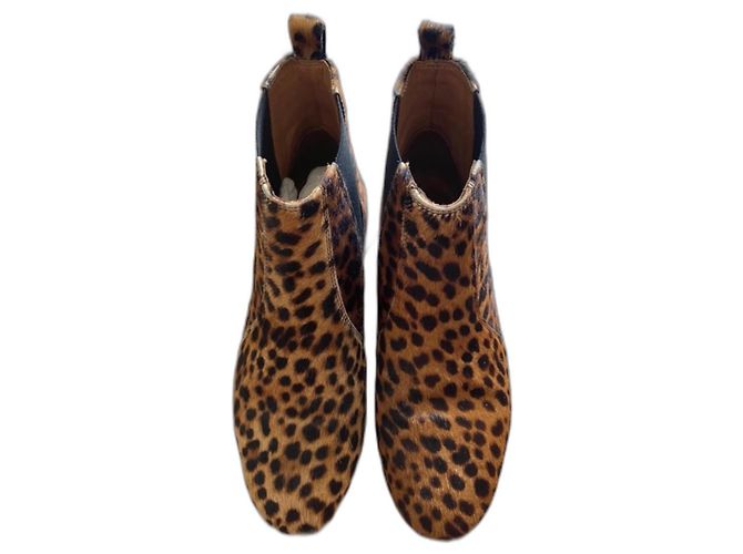 Botas Isabel Marant Etoile Estampa Leopardo Estampa de leopardo