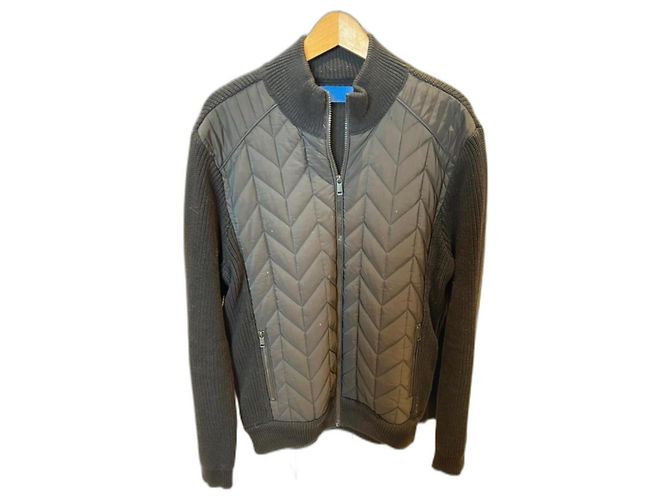 Autre Marque Izac Weste Schwarz Baumwolle XL