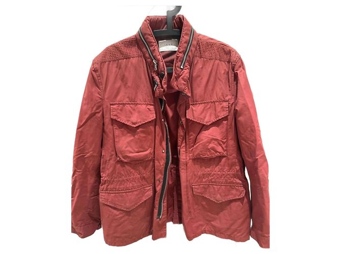 Leichte IKKS-Jacke, Größe XL Bordeaux