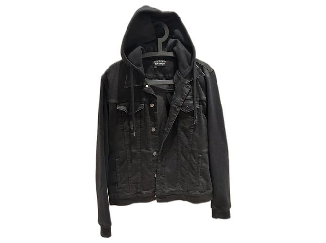 The Kooples Sport Die Kooples Jeansjacke Größe XL Schwarz