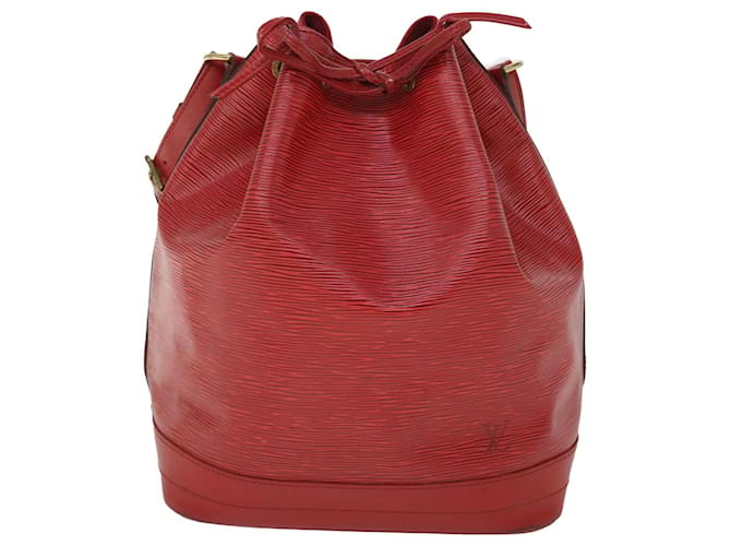 Noe Louis Vuitton Noé Red Leather  ref.1062393