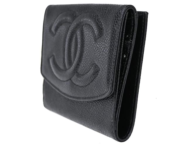 Chanel Black Leather  ref.1062533