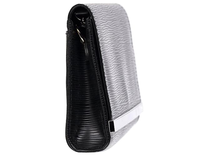 Louis Vuitton Sevigne Clutch Bag in Black Epi Leather  ref.1062674