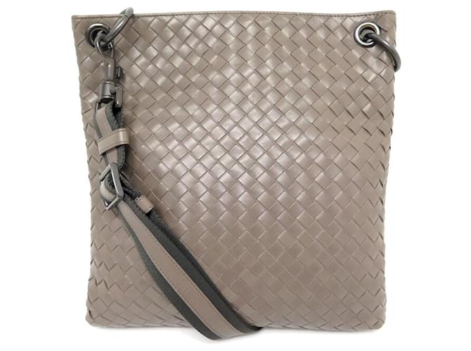 Grey Taupe Crossbody / Wristlet Handbag - Evelie Blu Boutique
