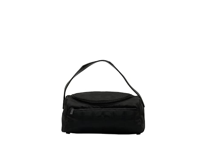 Chanel New Travel Line Vanity Bag Canvas Vanity Bag in Good condition Black Cloth  ref.1062855