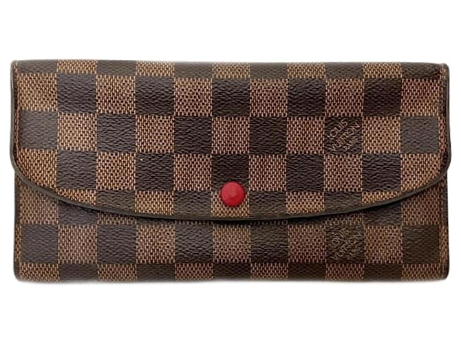 Louis Vuitton Emilie Brown Cloth  ref.1062950