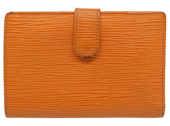 Louis Vuitton Viennois Orange Leder  ref.1063155