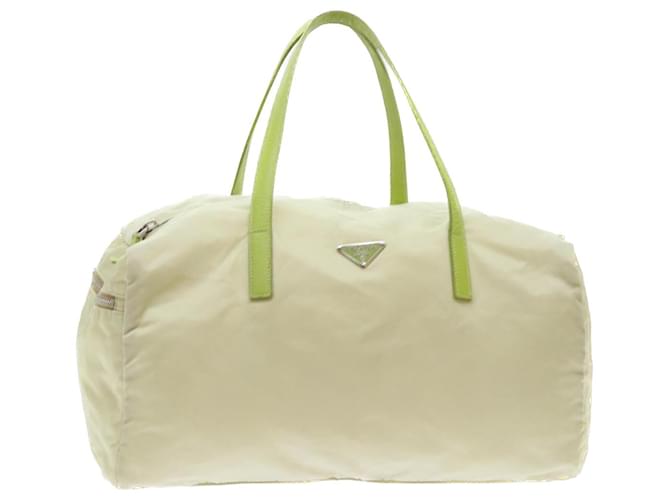 Prada Boston Green Synthetic  ref.1063228