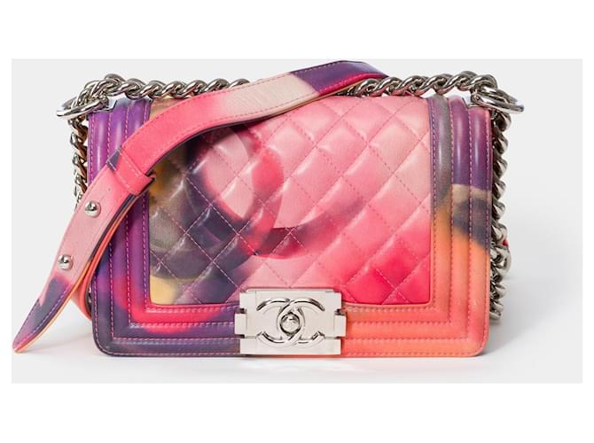 CHANEL Boy Bag in Pink Leather - 101448  ref.1063376