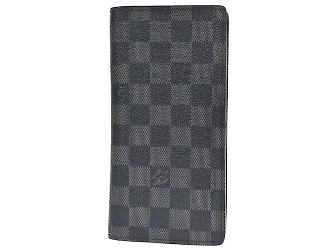 Louis Vuitton Brazza Black Cloth  ref.1063416