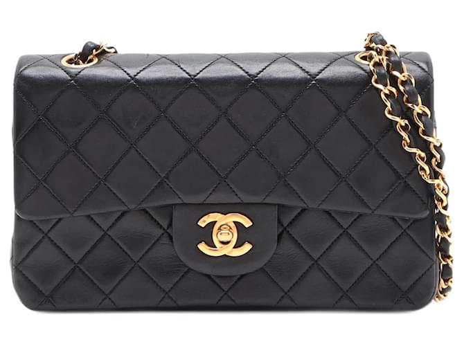 Chanel Timeless 23 Black Leather  ref.1063482