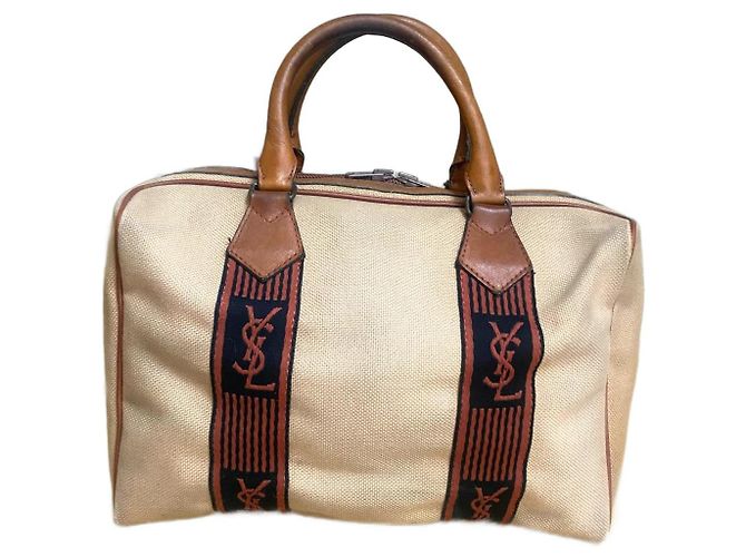 Bolso Yves Saint Laurent Beige 