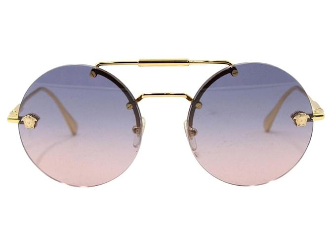 Gafas discount versace redondas