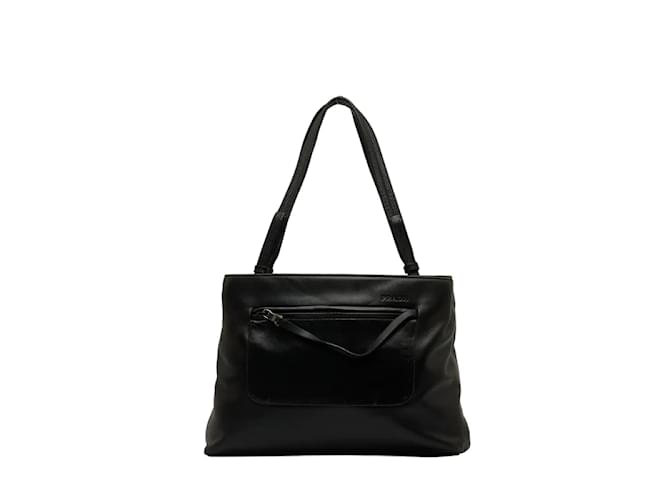 Prada Leather Handbag Black Pony-style calfskin  ref.1063627