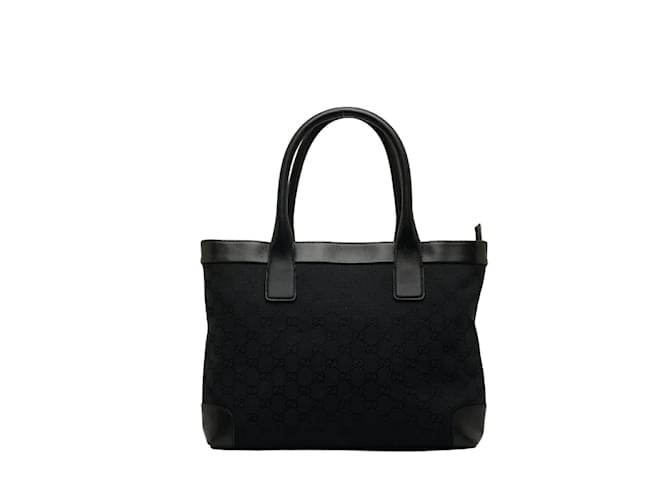 Gucci GG Canvas Handbag Canvas Handbag 002 1119 in Good condition Black Cloth  ref.1063661