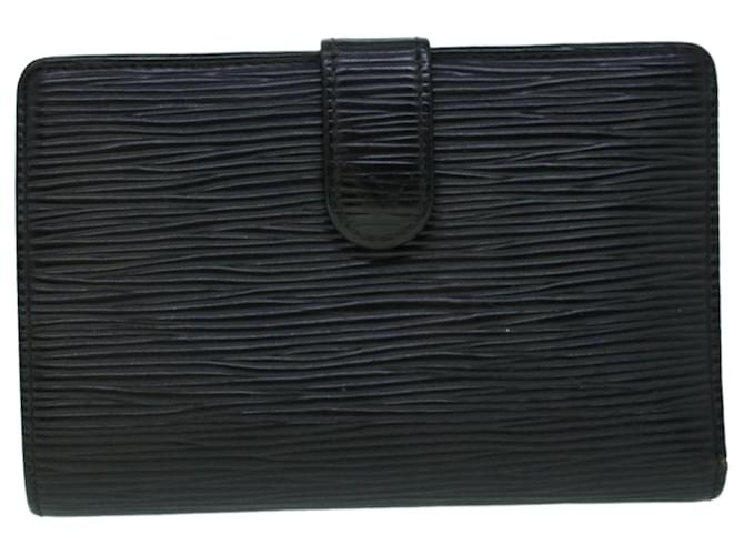 Louis Vuitton Viennois Negro Cuero  ref.1063790