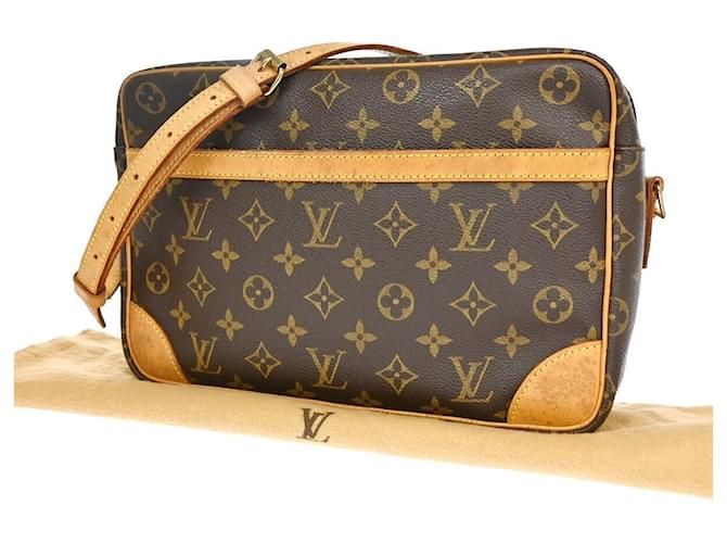 Louis Vuitton Trocadéro Brown Cloth  ref.1064164