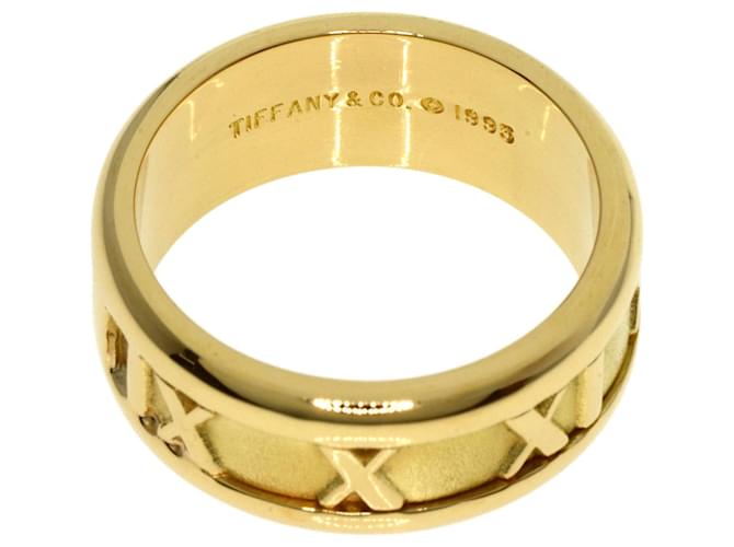 Tiffany & Co Atlas Dourado Ouro amarelo  ref.1064219
