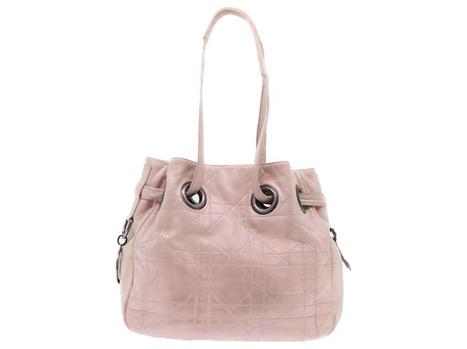 Dior Cannage/Lady Pink Leather  ref.1064409
