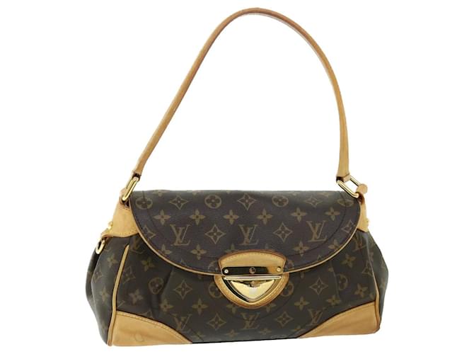 LOUIS VUITTON Monogram Beverly MM Schultertasche M40121 LV Auth 53916 Monogramm Leinwand  ref.1064506